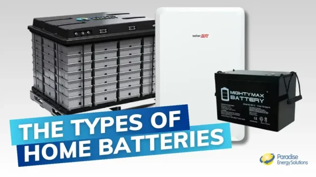 High-Performance Batteries for Home, Business & Industry