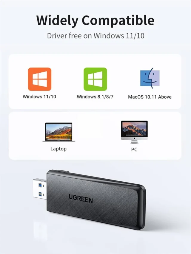 Get Reliable Wireless with the UGREEN WiFi Adapter UGREEN WiFi Adapter