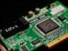 Evolution of the GPU: GPU Evolution: How a Pixel Pusher… A close-up of a vintage 3dfx Voodoo Graphics card, highlighting its distinctive green circuit board and chips, against a dark, slightly blurred background.