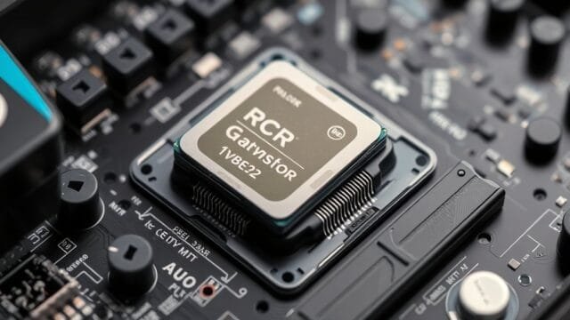 Budget Gaming Motherboard CPU: The Ultimate Combo Guide for 2025 A close-up shot of a modern CPU being carefully placed into a motherboard socket, symbolizing the start of a budget gaming build.