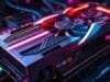 Gaming GPU Tier List 2025: Your Ultimate Buying Guide A close-up shot of a modern, sleek gaming graphics card with RGB lighting, highlighting powerful components expected on a Gaming GPU Tier List 2025.