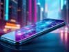 Best Upcoming Phones 2025: See Tomorrow’s Tech Today A sleek, futuristic smartphone, representing the **Best Upcoming Phones 2025**, displaying a vibrant, high-refresh-rate screen