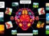 How to Master Gemini API Image Generation A vibrant, detailed illustration of an AI model generating diverse images, with text bubbles depicting prompts and output images surrounding it, representing Gemini API image generation capabilities.