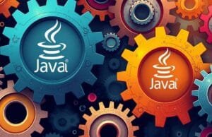 Java Enterprise Android: Master Its Dual Power An abstract illustration showing interlocking gears representing complex enterprise systems, with Java logos subtly integrated into the machinery.