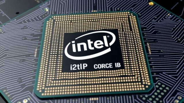 Intel 12th Generation Processors: The Hybrid Revolution An artistic rendering of an Intel 12th Gen 'Alder Lake' CPU die, showing a clear distinction between larger P-cores and smaller E-cores