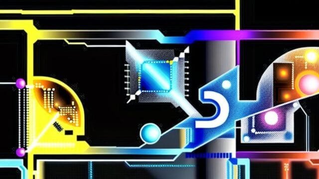 Processor Manufacturing: The Nanometer Chase Secrets An illustrative graphic showing the scaling down of transistors over time, with different nanometer nodes (e.g., 90nm, 45nm, 14nm, 7nm, 3nm) highlighted alongside their approximate introduction years, representing the "nanometer chase" in processor manufacturing. The graph should visually depict the exponential increase in transistor count and corresponding performance gains over time.