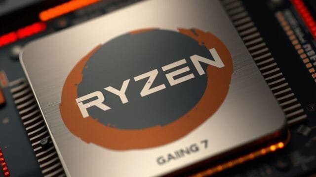 AMD 9800X3D gaming review: Best Gaming CPU 2025 A close-up shot of the **AMD Zen 5 gaming** CPU, the Ryzen 7 9800X3D, highlighting its metallic heat spreader and subtle branding.