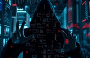 Scalpers Inflate Market Prices: Disrupting Fair Pricing A dynamic image demonstrating how scalpers inflate market prices, depicting a shadowy figure manipulating digital interfaces to push product prices (electronics, tickets, essentials) from retail to exorbitant resale levels, leaving frustrated consumers unable to purchase.