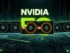 NVIDIA RTX 50 Series Release: CES 2025 Unveiling & Specs A futuristic, highly detailed graphic showcasing the NVIDIA RTX 50 series release logo prominently, with sleek, illuminated RTX 5090, 5080, 5070 Ti, and 5070 graphics cards floating in a digital, AI-infused landscape. The background features subtle circuitry patterns and glowing data streams, emphasizing power and next-generation technology, suitable for a CES 2025 announcement.