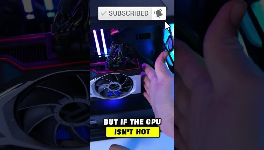 GPU Fan Spinning Fast