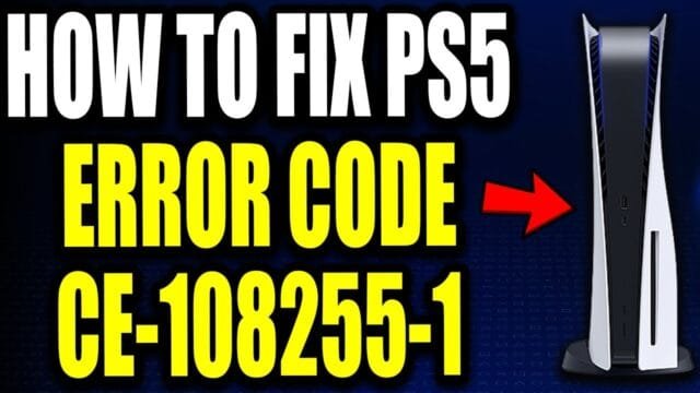 PS5 Error CE-108255-1: 2026 Complete Diagnostic Guide PS5 Error CE-108255-1