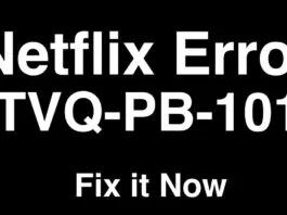 smart tv error 101