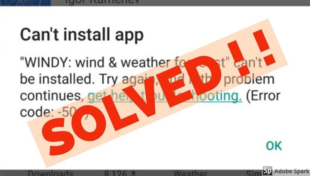 Tablet Update Fail